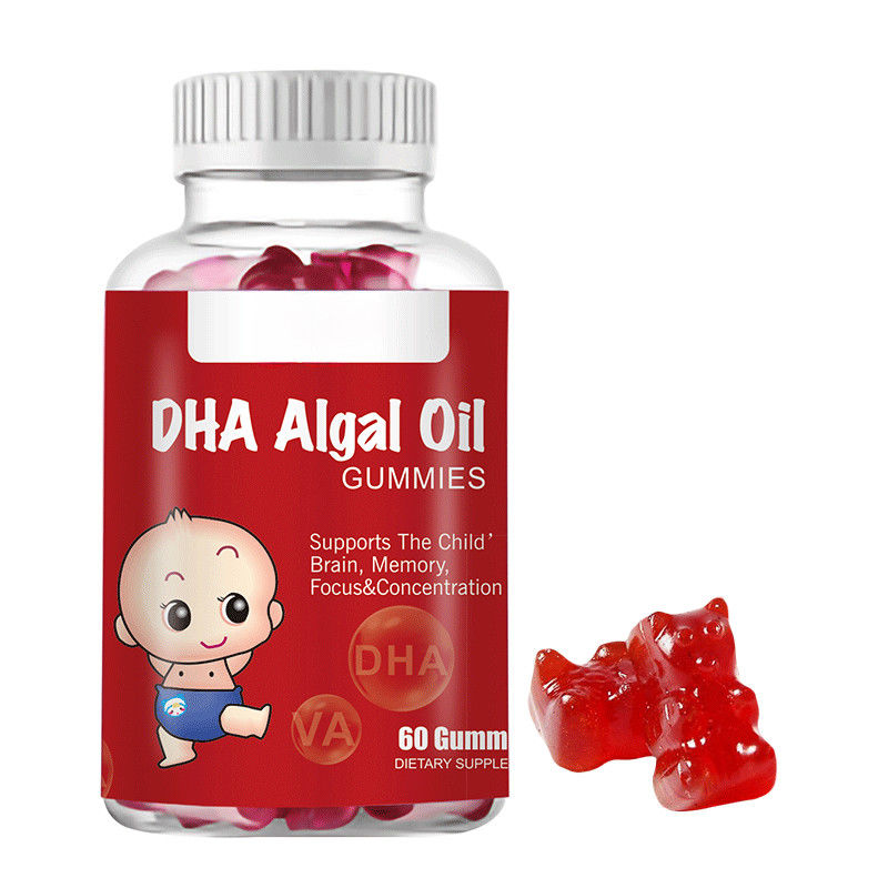 Oem Etiqueta privada Dha Aceite de algas gomas para mejorar el desarrollo del cerebro y el desarrollo de la retina