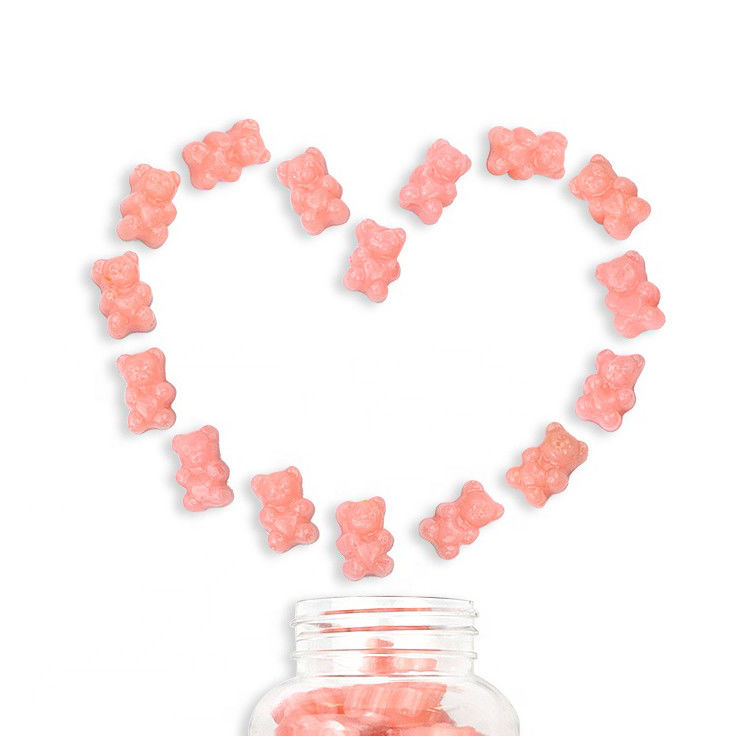 Etiqueta privada de OEM Suplementos alimenticios Halal Vegano Natural Gsh Colágeno Blanqueador de piel L-glutationa gomas