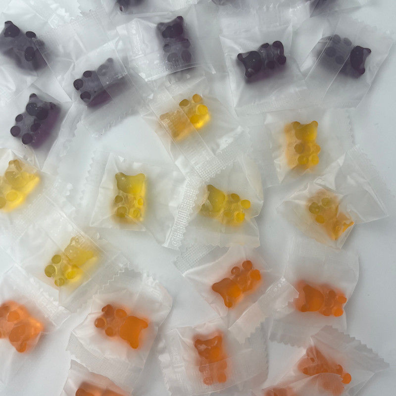 Etiqueta privada Oem Sin azúcar Niños Suplemento de inmunidad Vitamina C goma para niños