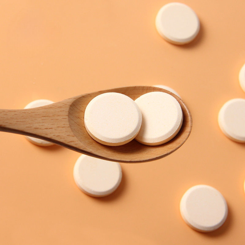 Propietario de marca privada de formulación personalizada suplementos de atención médica vitamina C 1000mg y zinc 10mg tableta efervescente
