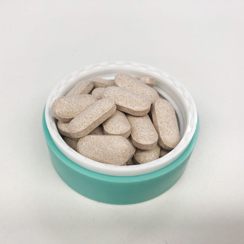 Tableta natural sana de Gaba L-teanina para proteger el nervio cerebral y promover el sueño